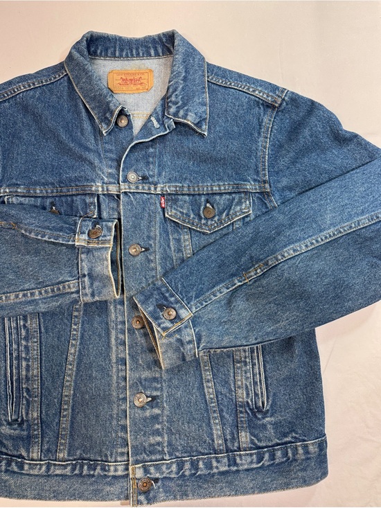 Levi's Other - Vintage 80s Levi’s Type 3 Men’s Dark Wash Denim Jacket USA Made, Size 42